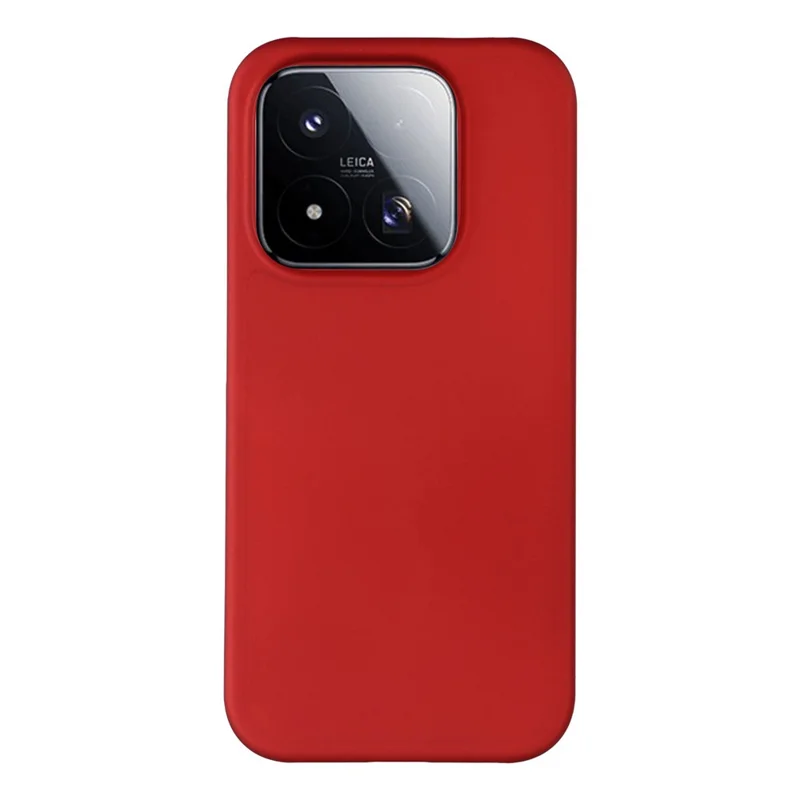 Funda para Xiaomi 17 Max, carcasa dura de PC resistente a caídas, diseño mate minimalista - Rojo