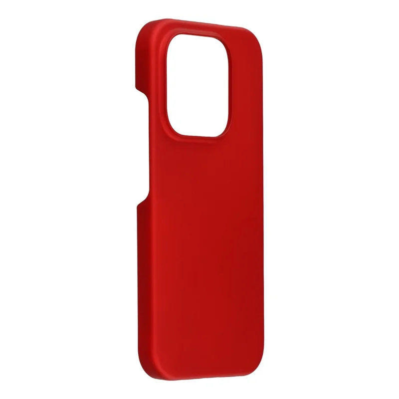 Funda para Xiaomi 17 Max, carcasa dura de PC resistente a caídas, diseño mate minimalista - Rojo