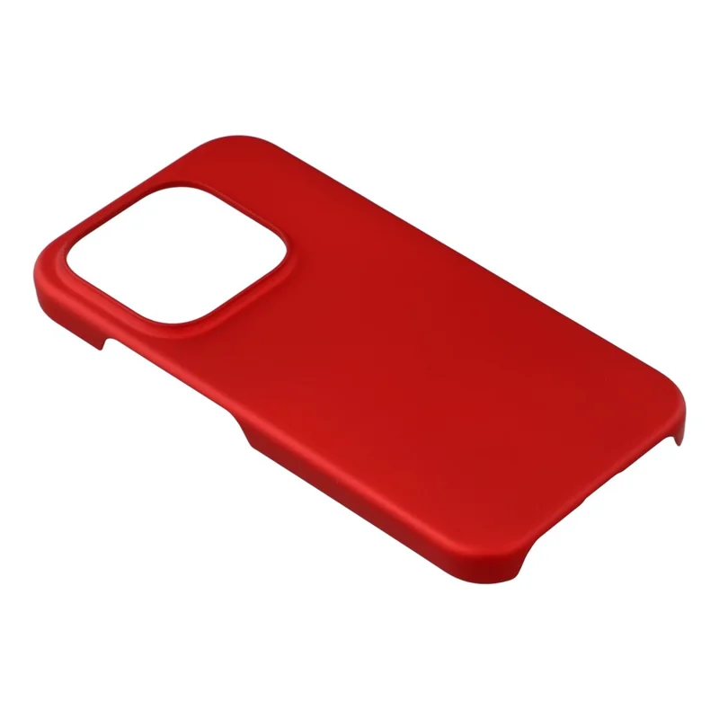 Funda para Xiaomi 17 Max, carcasa dura de PC resistente a caídas, diseño mate minimalista - Rojo