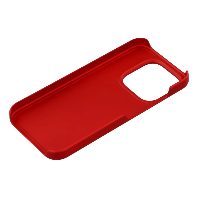Funda para Xiaomi 17 Max, carcasa dura de PC resistente a caídas, diseño mate minimalista - Rojo