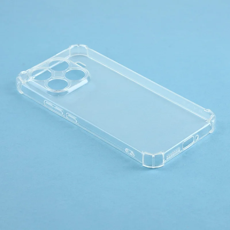 For Xiaomi 17T Pro TPU Case Reinforced Corners Drop-proof Phone Cover - Transparent