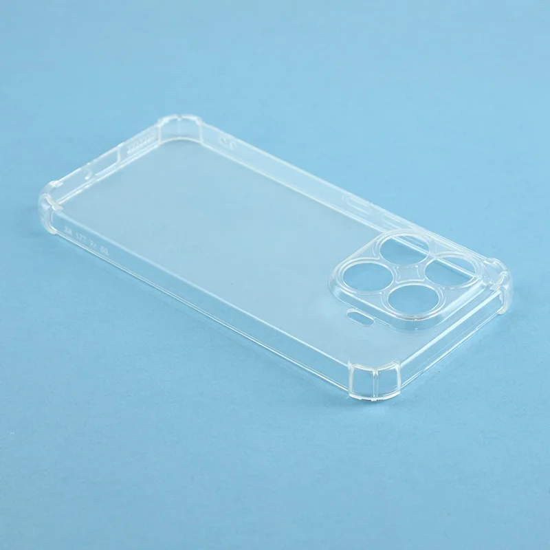 For Xiaomi 17T Pro TPU Case Reinforced Corners Drop-proof Phone Cover - Transparent