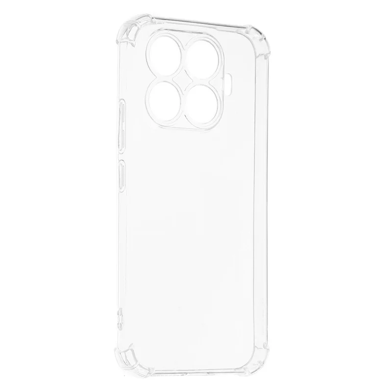 For Xiaomi 17T TPU Case Reinforced Corners Drop-proof Phone Cover - Transparent