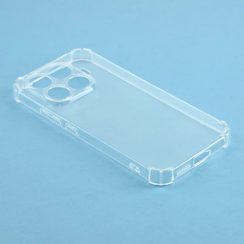 For Xiaomi 17T TPU Case Reinforced Corners Drop-proof Phone Cover - Transparent