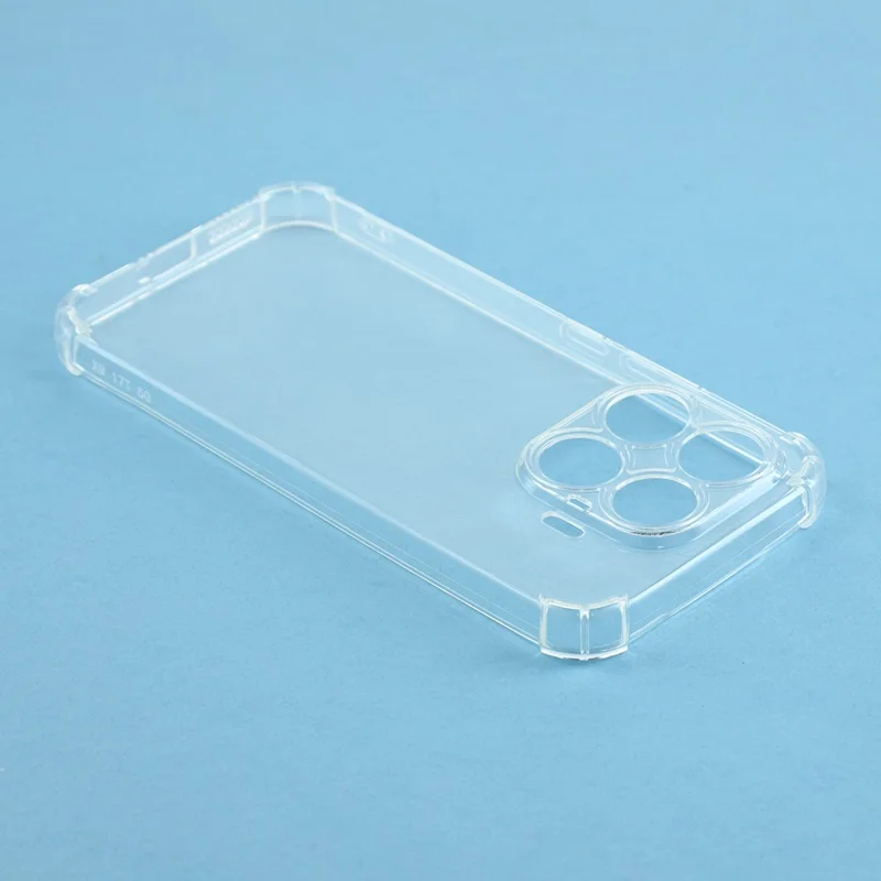 For Xiaomi 17T TPU Case Reinforced Corners Drop-proof Phone Cover - Transparent