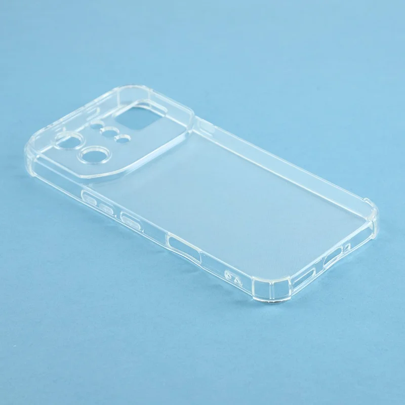 Coque TPU pour Infinix Note 60 Ultra 5G, Coque Renforcée Anti-chute avec Coins Renforcés - Transparent