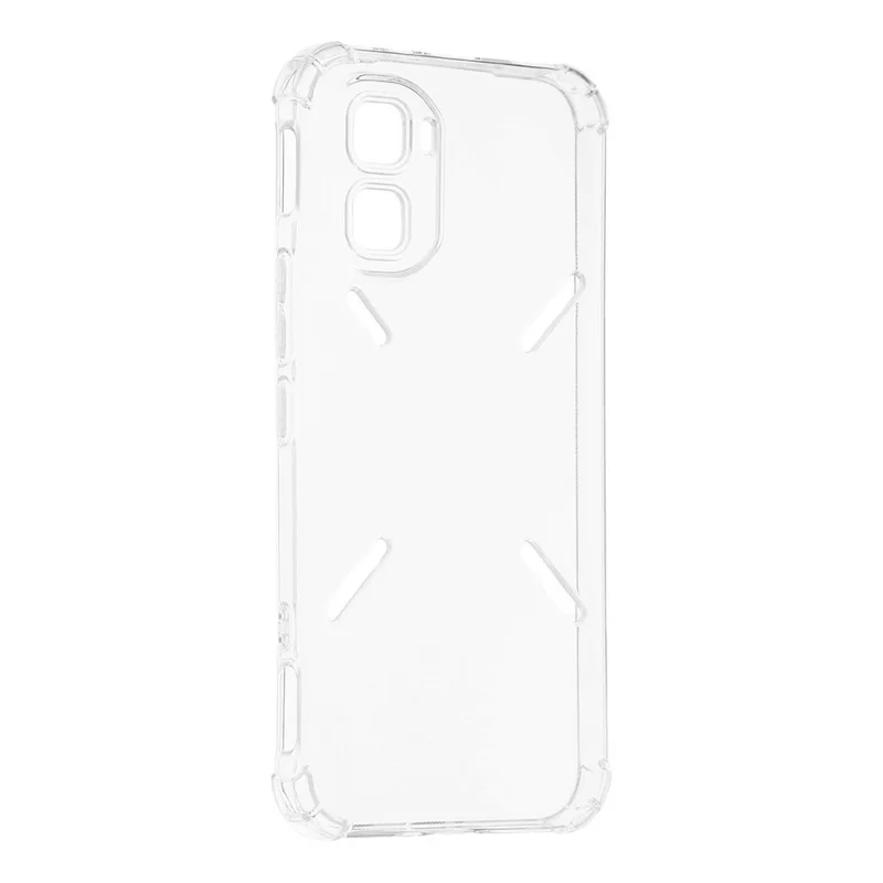 Coque TPU pour Infinix GT 50 Pro 5G, coins renforcés, étui anti-chute - Transparent