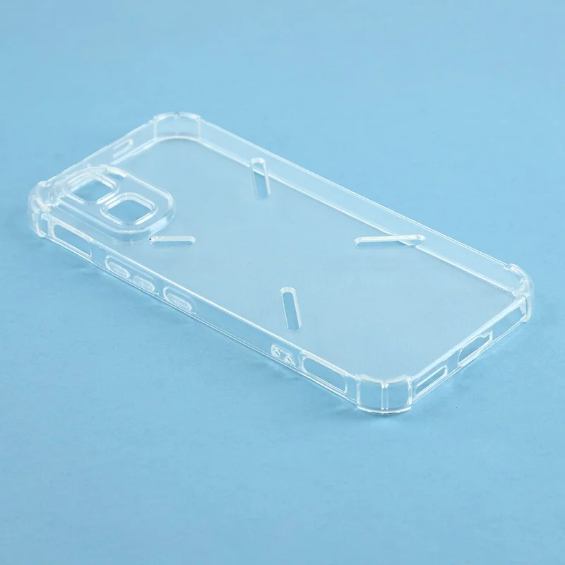 Coque TPU pour Infinix GT 50 Pro 5G, coins renforcés, étui anti-chute - Transparent