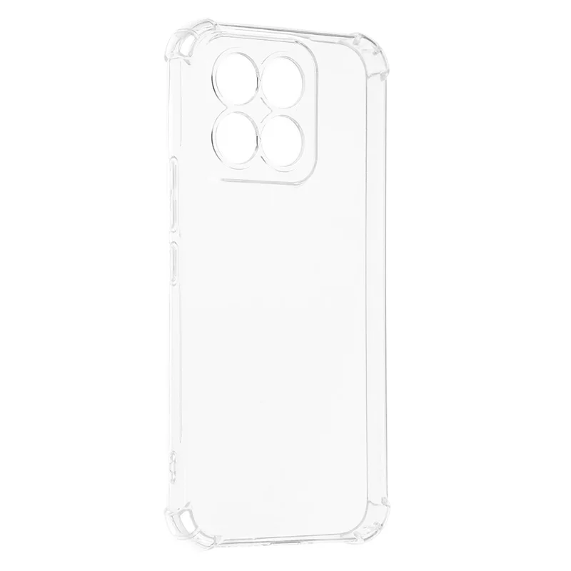 For Xiaomi 17 Max TPU Case Reinforced Corners Drop-proof Phone Cover - Transparent
