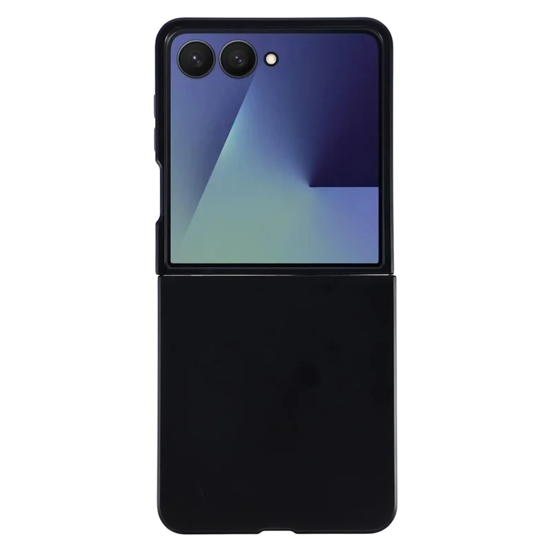 Voor Samsung Galaxy Z Flip8 Hoesje Slank Hard PC Stootvaste Telefoon Achterklep - Zwart