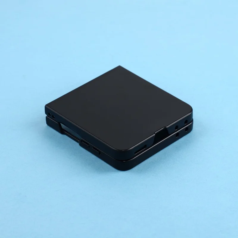 Voor Samsung Galaxy Z Flip8 Hoesje Slank Hard PC Stootvaste Telefoon Achterklep - Zwart