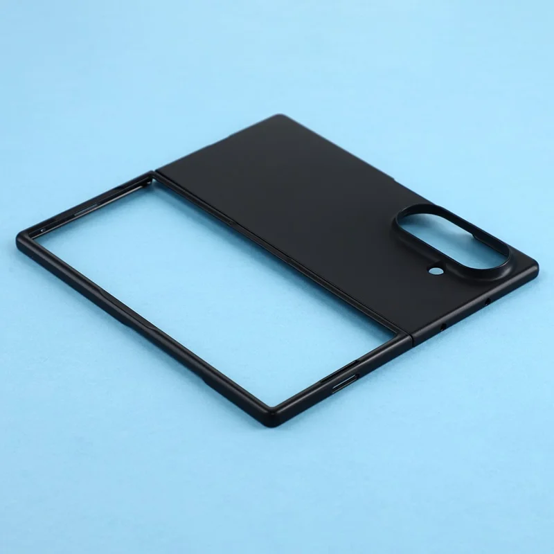 For Samsung Galaxy Z Fold8 Hoes Slim Harde PC Stootvrije Telefoon Achterkant - Zwart
