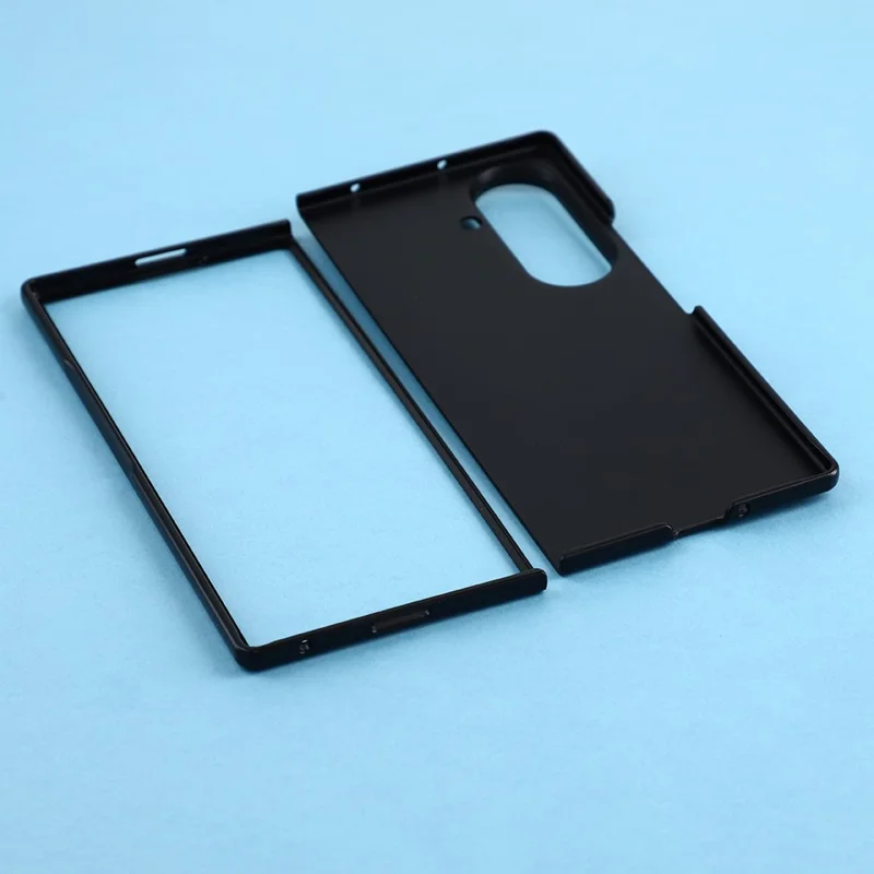 For Samsung Galaxy Z Fold8 Hoes Slim Harde PC Stootvrije Telefoon Achterkant - Zwart