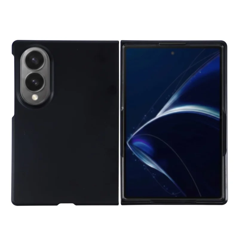 Voor Samsung Galaxy Z Fold8 Hoesje Slank Hard PC Stootvaste Telefoon Achterklep - Zwart