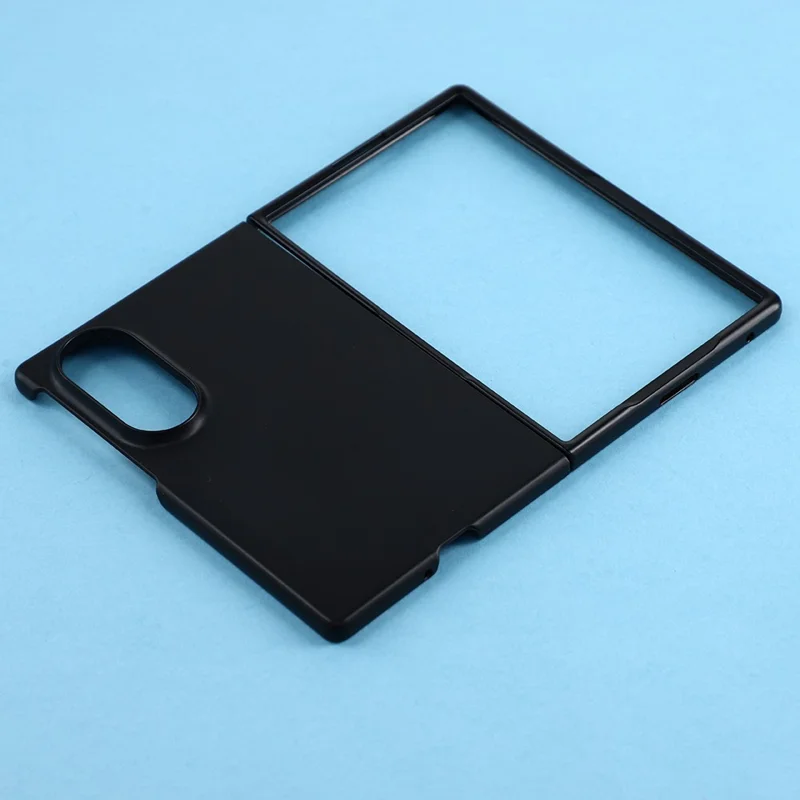 Voor Samsung Galaxy Z Fold8 Hoesje Slank Hard PC Stootvaste Telefoon Achterklep - Zwart