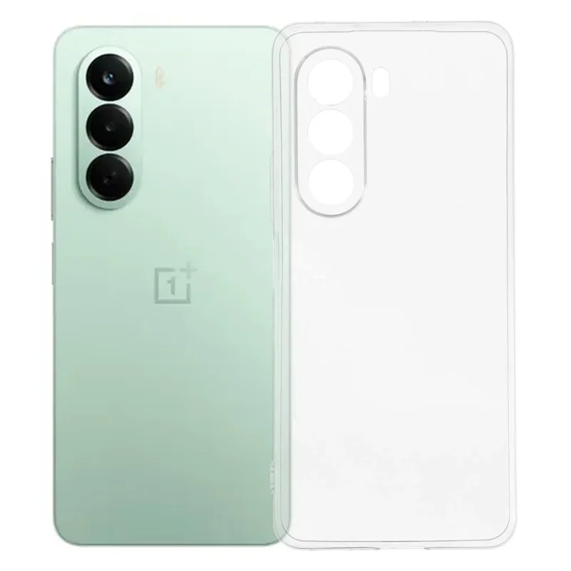 For OnePlus Nord CE6 Lite 5G Back Cover Ultra Thin Flexible TPU Clear Phone Case - Transparent