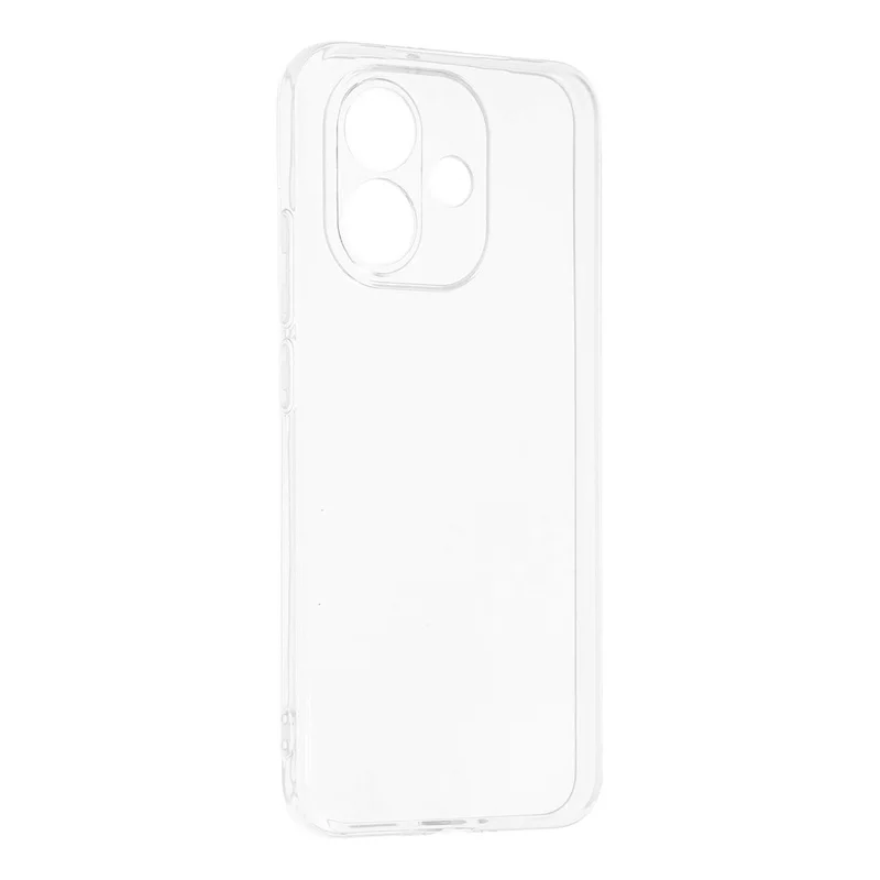 Funda trasera transparente ultrafina para Xiaomi Redmi Note 17 4G, funda clara de TPU flexible - Transparente