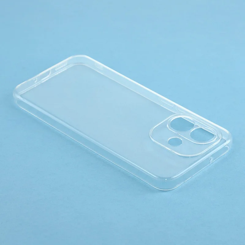 Funda trasera transparente ultrafina para Xiaomi Redmi Note 17 4G, funda clara de TPU flexible - Transparente