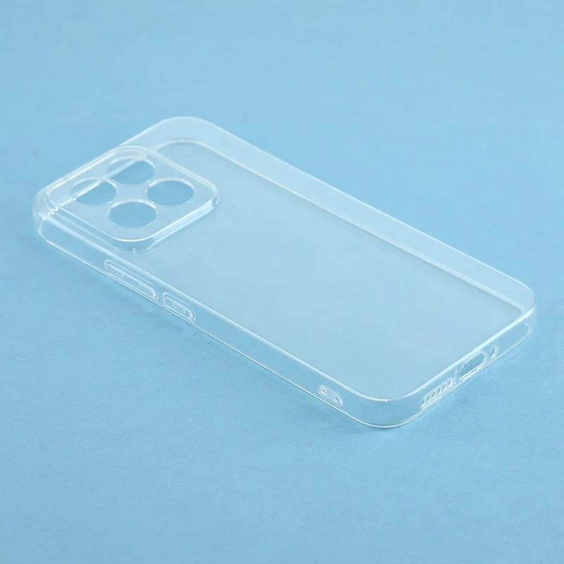 Für Xiaomi 17 Max Rückseite Ultra-dünne flexible TPU-transparente Handyhülle - Transparent