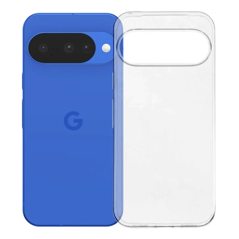 For Google Pixel 11 Back Cover Ultra Thin Flexible TPU Clear Phone Case - Transparent