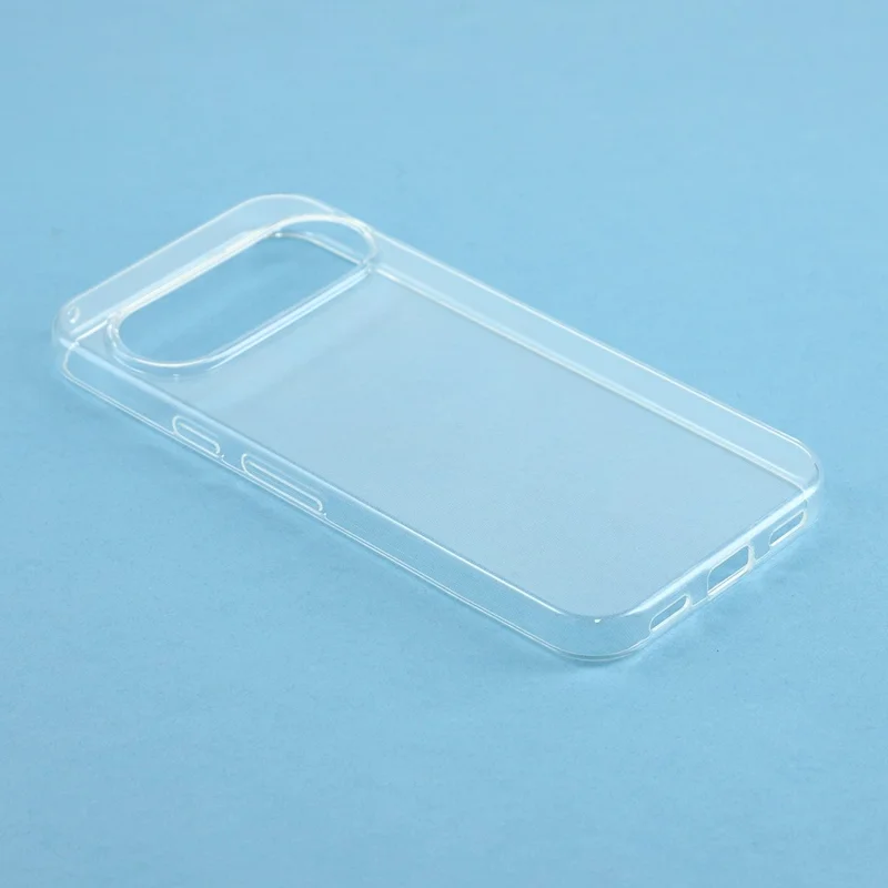 For Google Pixel 11 Back Cover Ultra Thin Flexible TPU Clear Phone Case - Transparent