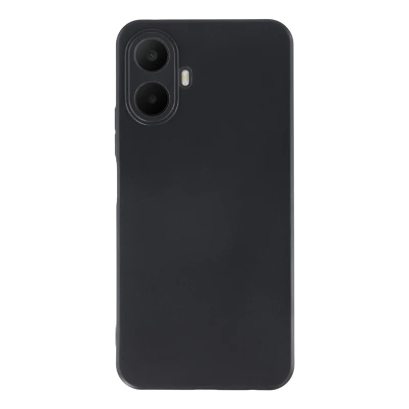 Cover per TCL K70 5G Sottile in TPU Anti Graffio Opaco - Nero