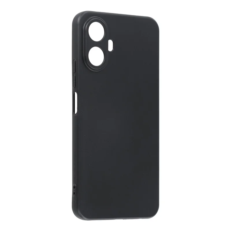 Cover per TCL K70 5G Sottile in TPU Anti Graffio Opaco - Nero