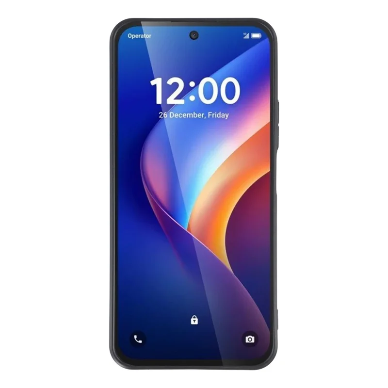 Custodia per TCL K70 4G Custodia Sottile in TPU Anti Graffio Copertura Opaca - Nero