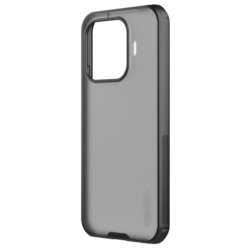 NILLKIN Frosted Shield Pro til Xiaomi 17T, taskase i mat PC + TPU - Transparent sort