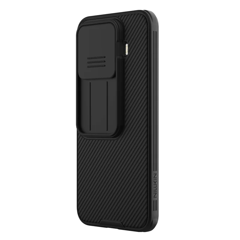 NILLKIN Camshield Pro Series para Xiaomi 17T Pro Funda PC + TPU con Cubierta Deslizante para Cámara - Negro