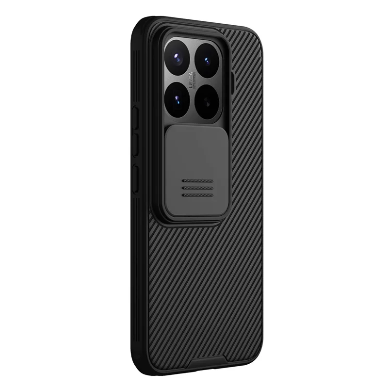 NILLKIN Camshield Pro Series para Xiaomi 17T Pro Funda PC + TPU con Cubierta Deslizante para Cámara - Negro