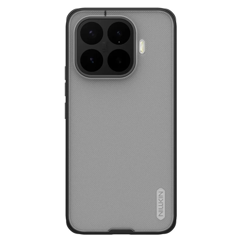 NILLKIN Frosted Shield Pro For Xiaomi 17T Pro Case Matte PC + TPU Phone Cover - Transparent Black