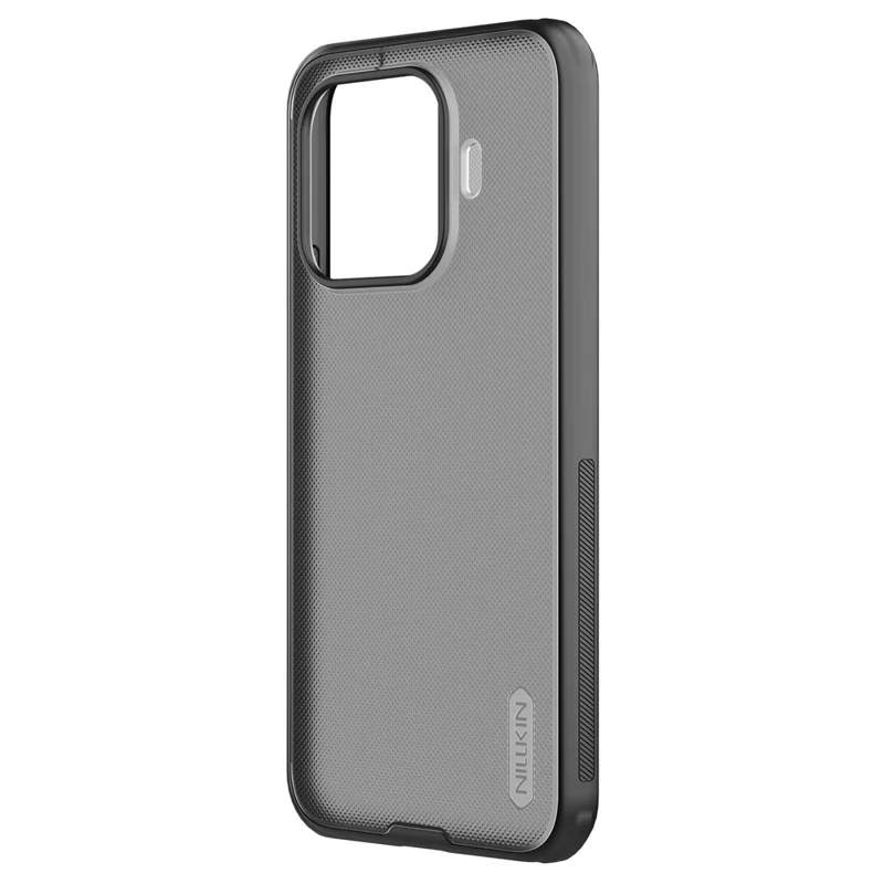 NILLKIN Frosted Shield Pro For Xiaomi 17T Pro Case Matte PC + TPU Phone Cover - Transparent Black