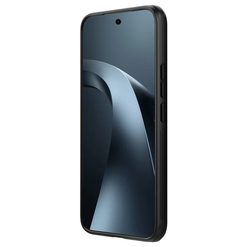 NILLKIN Frosted Shield Pro For Xiaomi 17T Pro Case Matte PC + TPU Phone Cover - Transparent Black
