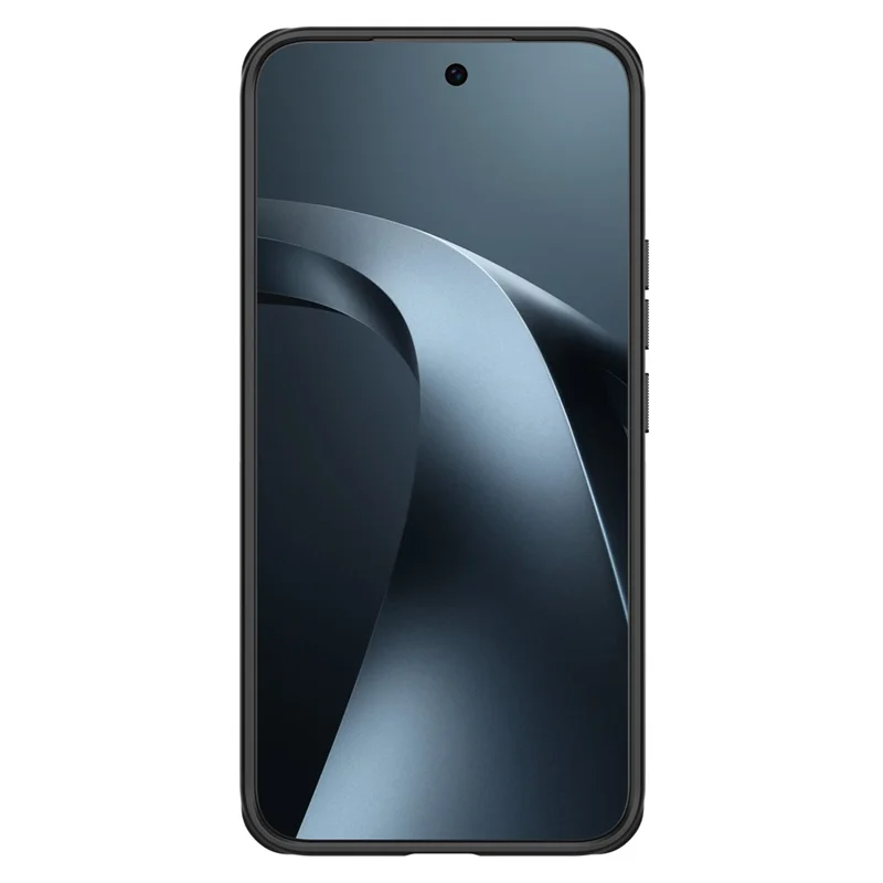 NILLKIN Frosted Shield Pro For Xiaomi 17T Pro Case Matte PC + TPU Phone Cover - Transparent Black