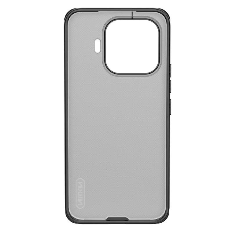 NILLKIN Frosted Shield Pro For Xiaomi 17T Pro Case Matte PC + TPU Phone Cover - Transparent Black