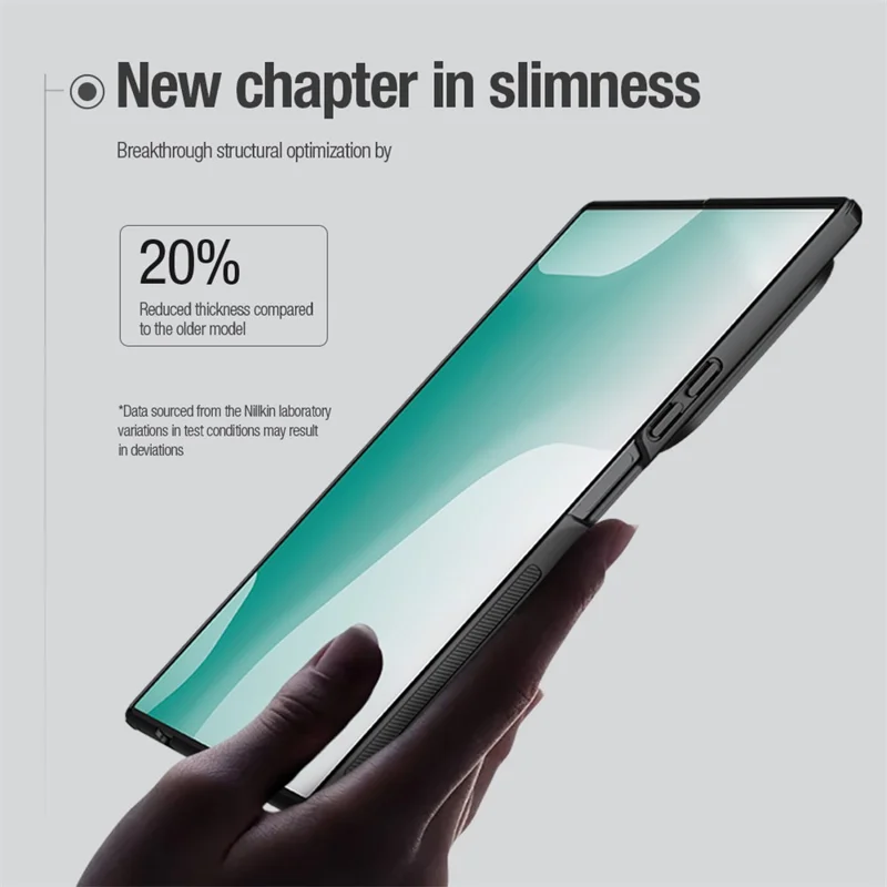 NILLKIN Super Frosted Shield Fold for Samsung Galaxy Z Fold8 Ultra Magnetic Case PC Matte Phone Cover - Black