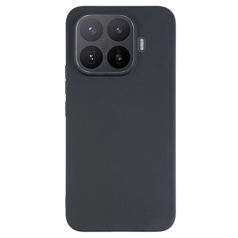 Чехол для Xiaomi 17T Pro, матовый, мягкий из ТПУ, черный