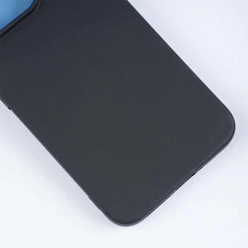 Чехол для Xiaomi 17T Pro, матовый, мягкий из ТПУ, черный