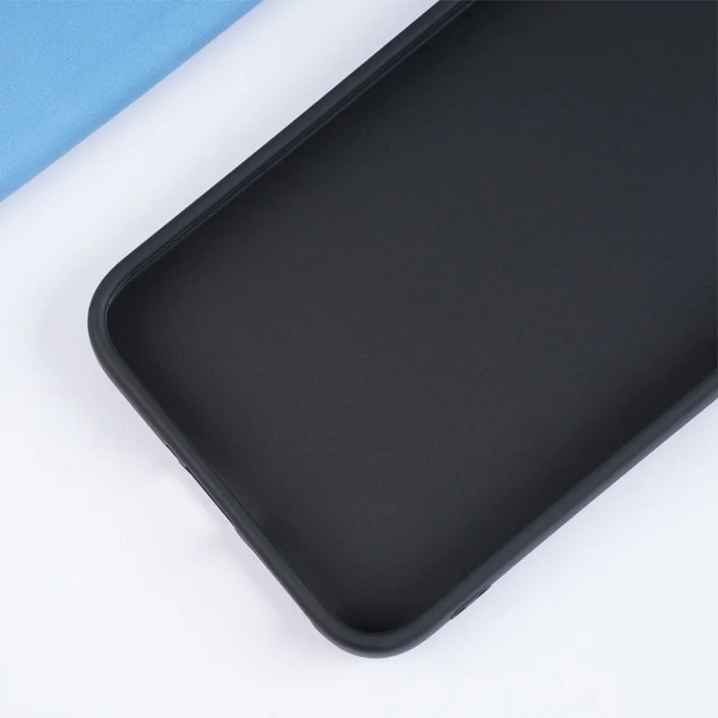 Чехол для Xiaomi 17T Pro, матовый, мягкий из ТПУ, черный