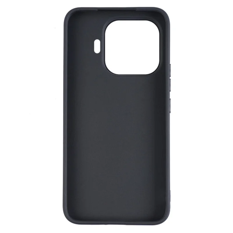 Чехол для Xiaomi 17T Pro, матовый, мягкий из ТПУ, черный