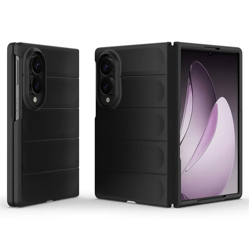 TPU-zachte beschermhoes met robuuste achterkant voor Samsung Galaxy Z Fold8, valbeveiliging - Zwart