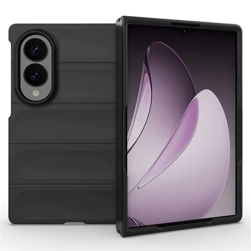 TPU-zachte beschermhoes met robuuste achterkant voor Samsung Galaxy Z Fold8, valbeveiliging - Zwart