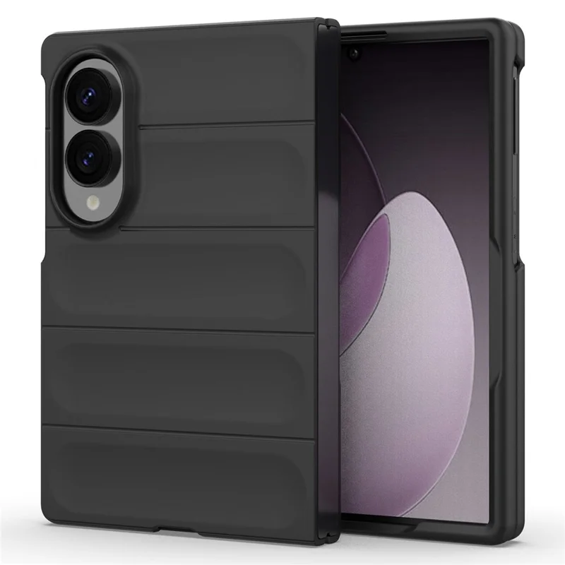 TPU-zachte beschermhoes met robuuste achterkant voor Samsung Galaxy Z Fold8, valbeveiliging - Zwart