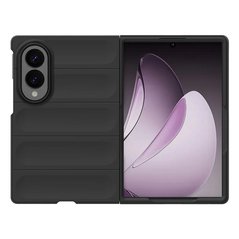 TPU-zachte beschermhoes met robuuste achterkant voor Samsung Galaxy Z Fold8, valbeveiliging - Zwart