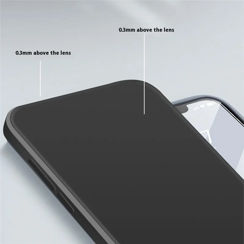 TPU-hoesje voor Motorola Moto G55 5G met rechte rand bescherming - Middernachtgroen