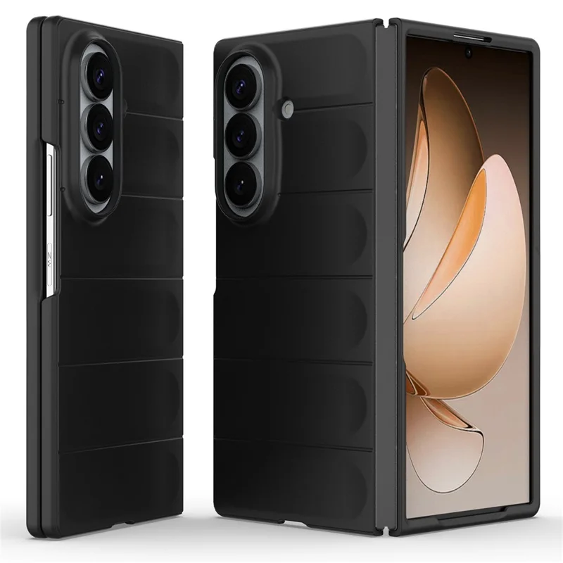 Anti-val TPU-zachte rugged achterkappen voor Samsung Galaxy Z Fold8 Ultra - Zwart