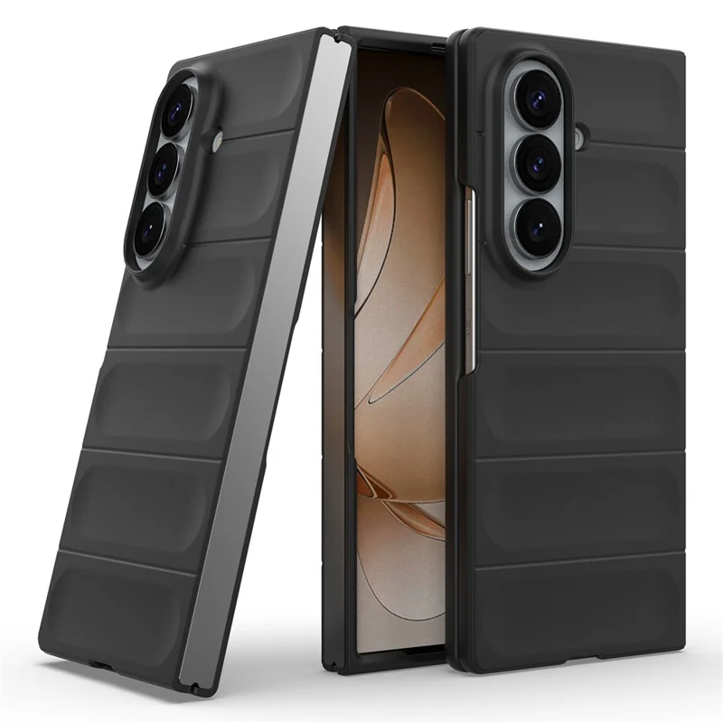 Anti-val TPU-zachte rugged achterkappen voor Samsung Galaxy Z Fold8 Ultra - Zwart