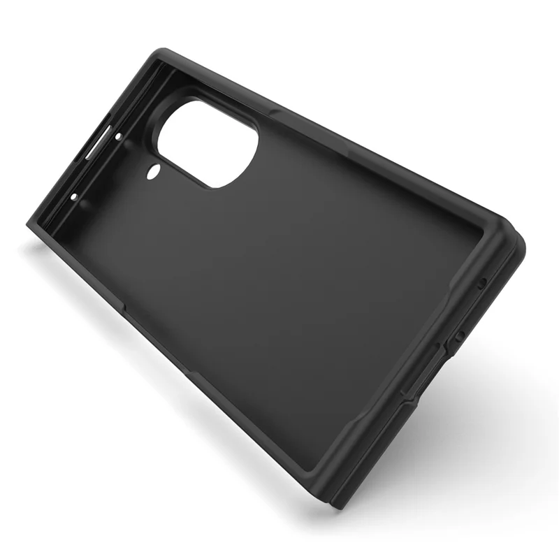 Anti-val TPU-zachte rugged achterkappen voor Samsung Galaxy Z Fold8 Ultra - Zwart