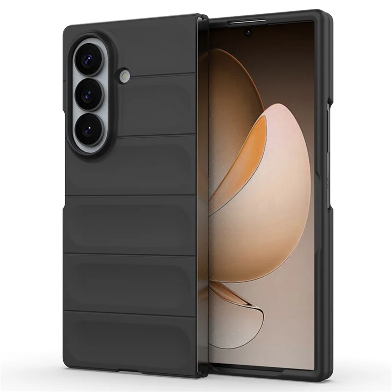 Anti-val TPU-zachte rugged achterkappen voor Samsung Galaxy Z Fold8 Ultra - Zwart